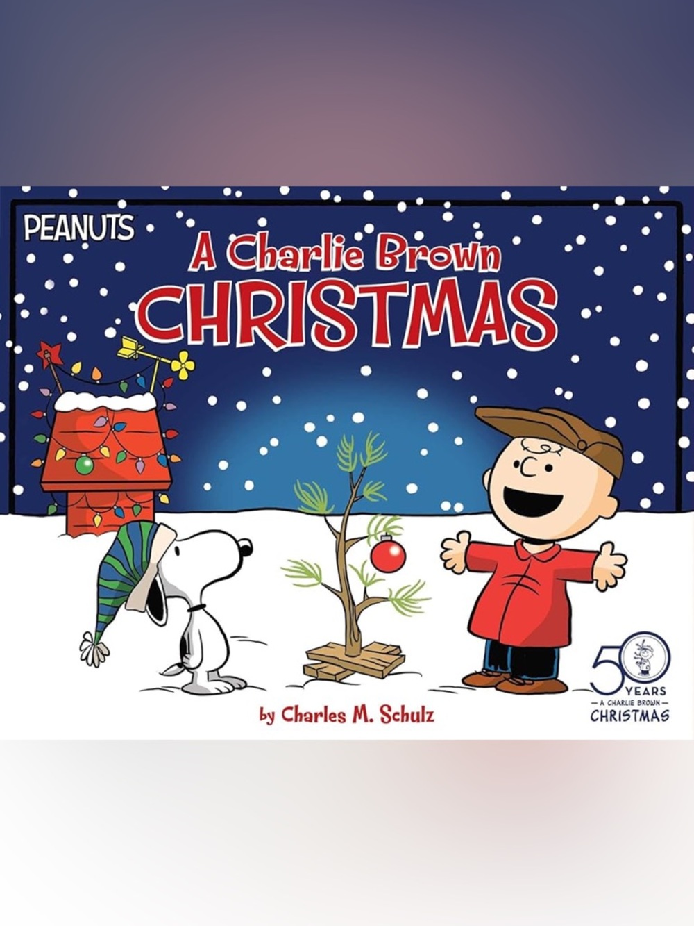 Peanuts A Charlie Brown Christmas Softcover Book 2015